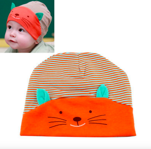 BS910 Unisex Cute 3D Hat Orange