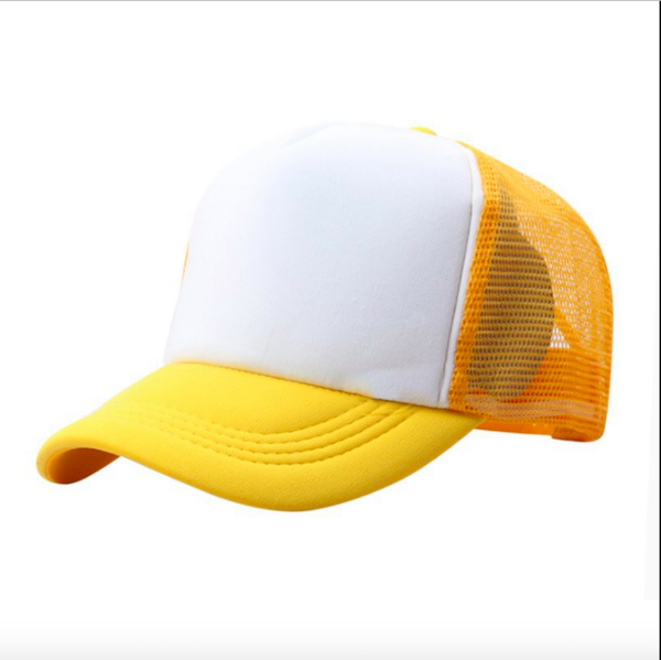 BS911 Baby Baseball Cap Yellow White