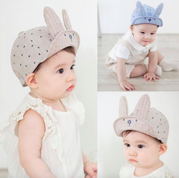 BS916 Baby Bunny Cap Beige