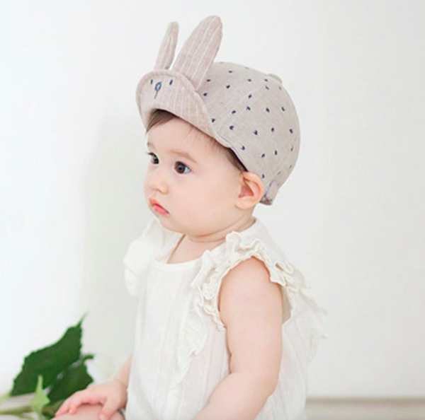 BS916 Baby Bunny Cap Beige