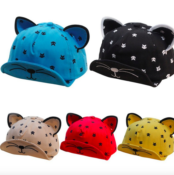 BS918 Cartoon Baby Cap Blue