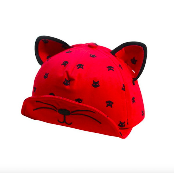 BS918 Cartoon Baby Cap Red