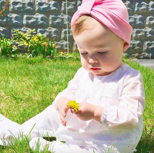 BS919 Cute Bohemian Baby Hat Pink