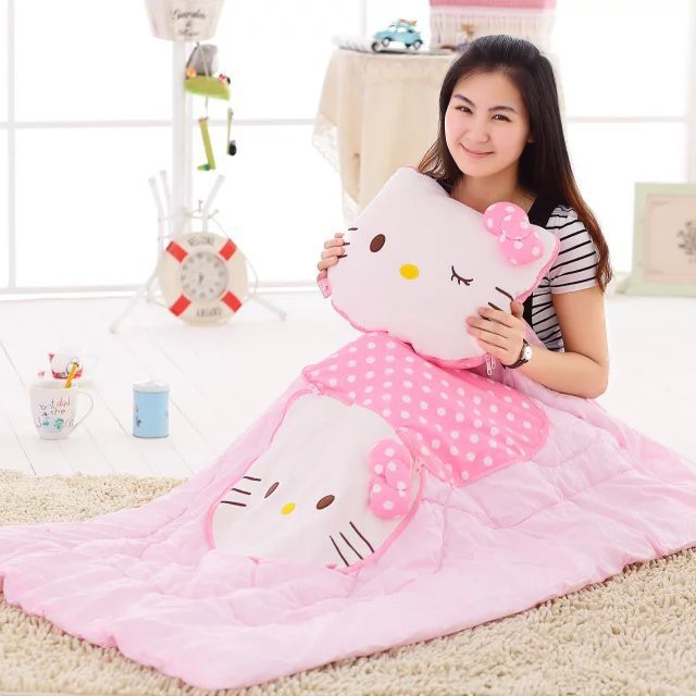 HM 837 Hello Kitty Cushion Blanket