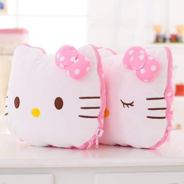 HM 837 Hello Kitty Cushion Blanket