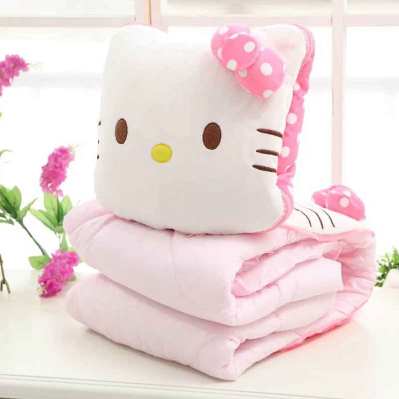 HM 837 Hello Kitty Cushion Blanket