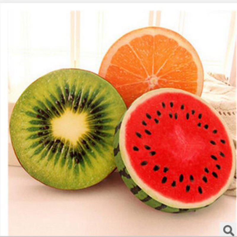 HM 842 Fruits Cushion Pillow Kiwi
