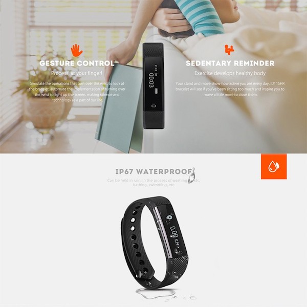 AC600 Smart Wristband Black