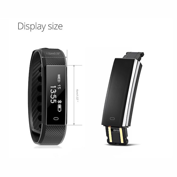 AC600 Smart Wristband Dark Blue
