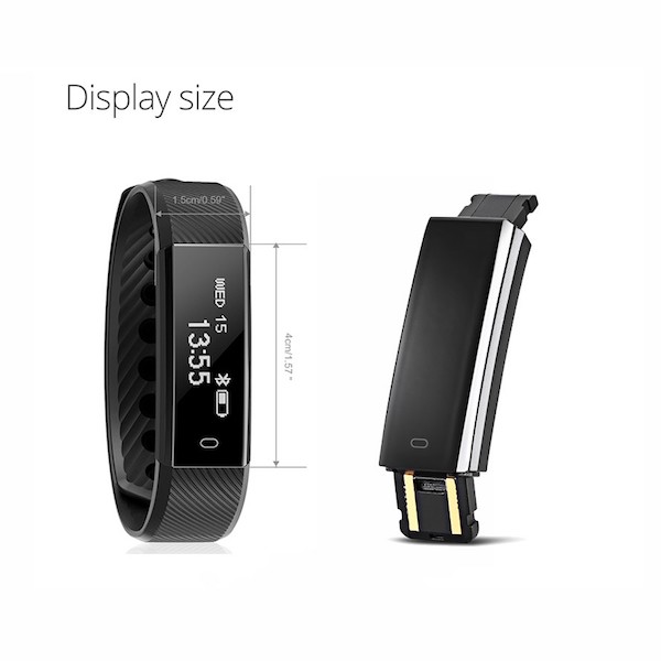 AC600 Smart Wristband Black