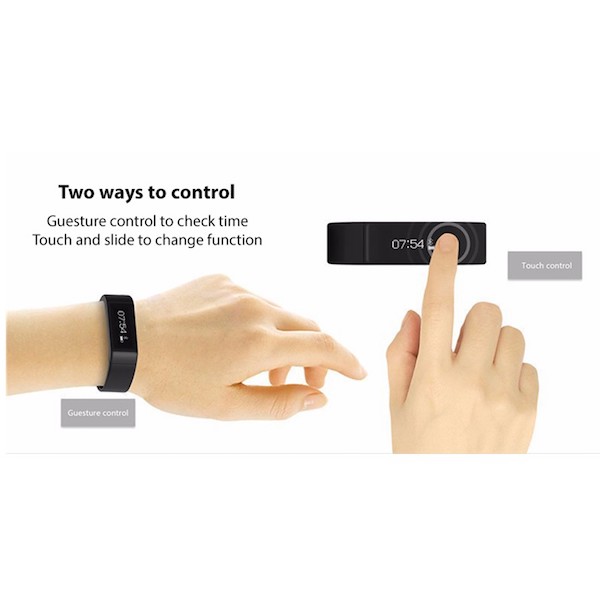 AC601 Waterproof Smartband Black