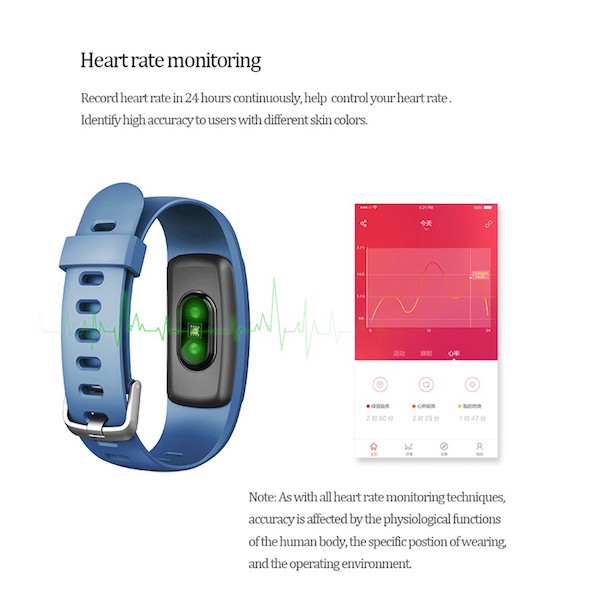 AC603 Trendy Smartband Blue