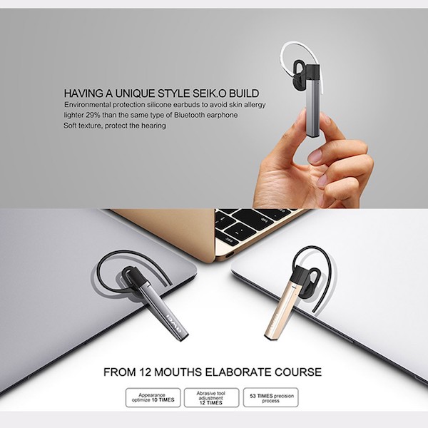 AC605 Wireless Headset Silver