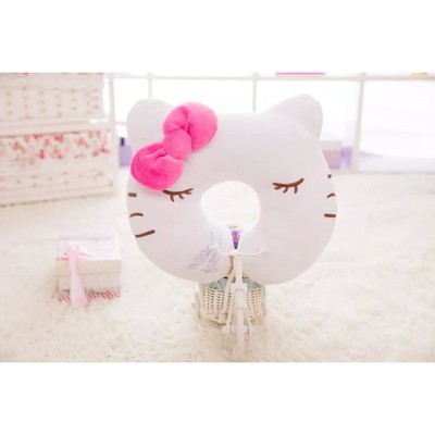 HM 838 Hello Kitty Neck Pillow White