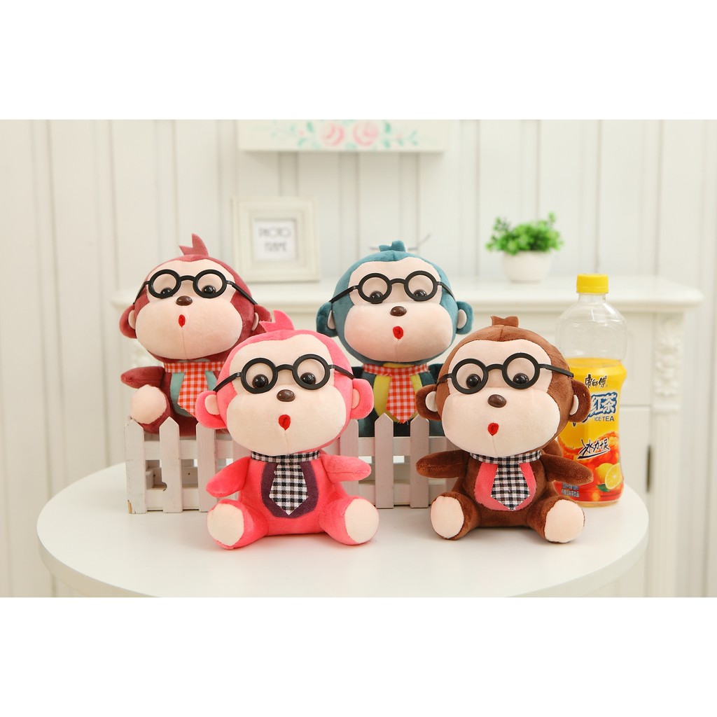 HM 847 Monkey Teddy Bear Green