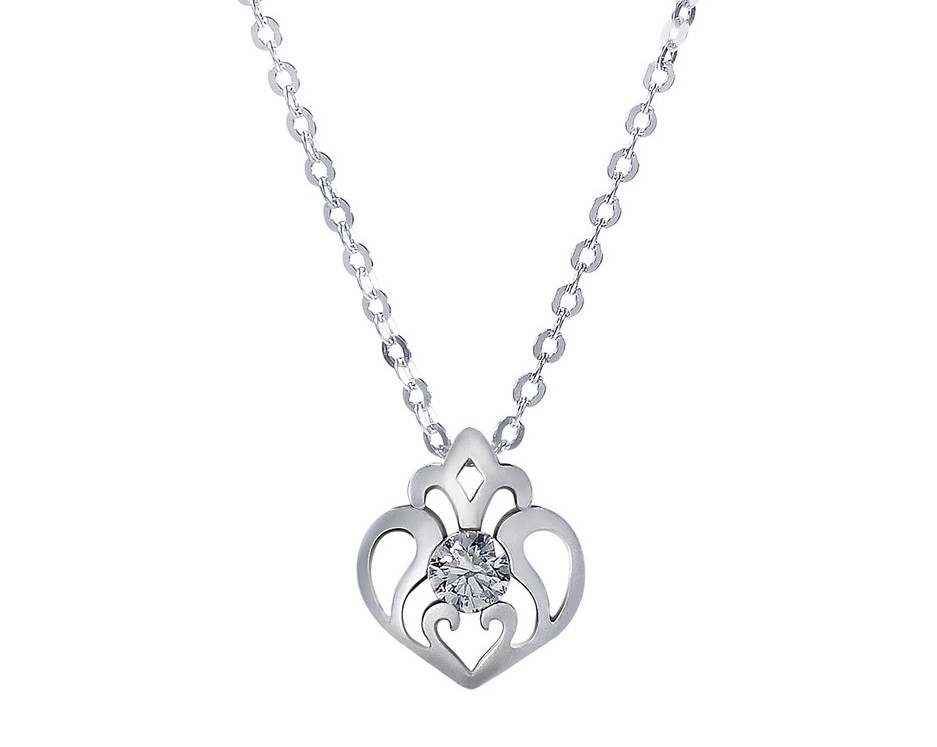 PN-402 Pretty Necklace Silver