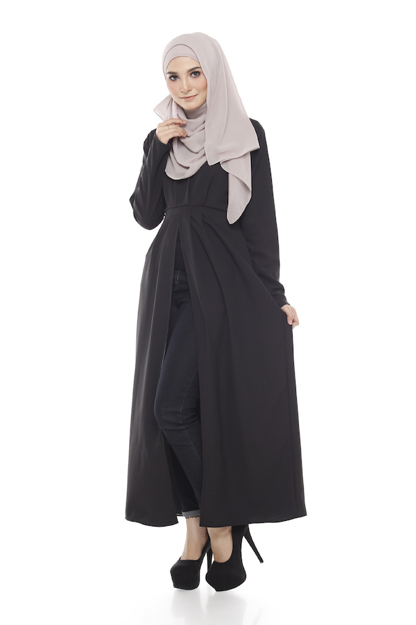 SW5011 Fashion Blouse (Plus Size) Black