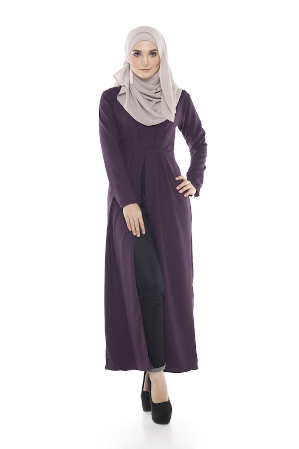 SW5011 Fashion Blouse (Plus Size) Purple