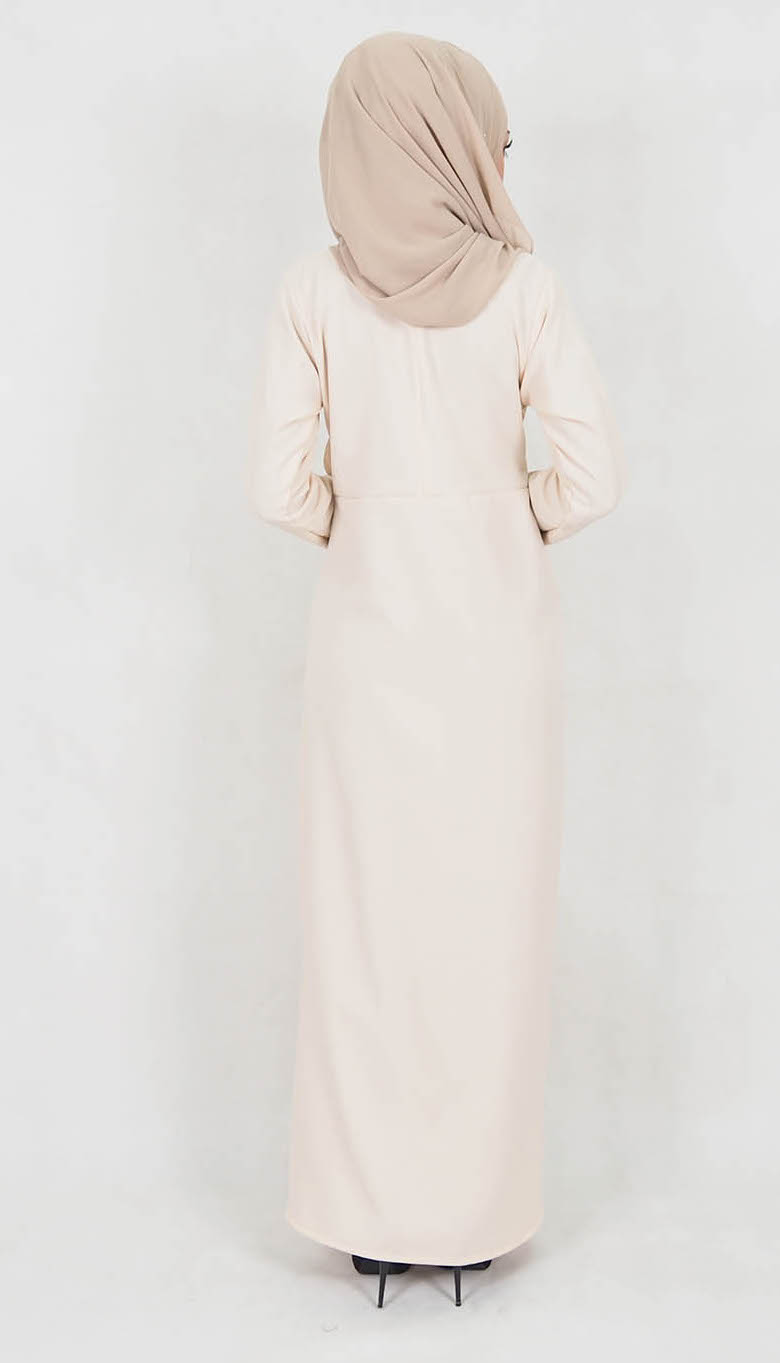 SW5013 Pretty Jubah Cream
