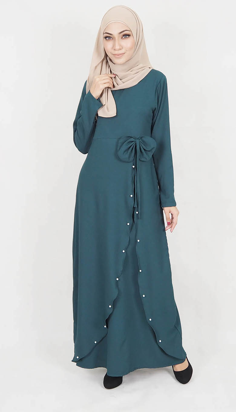 SW5013 Pretty Jubah Emerald Green