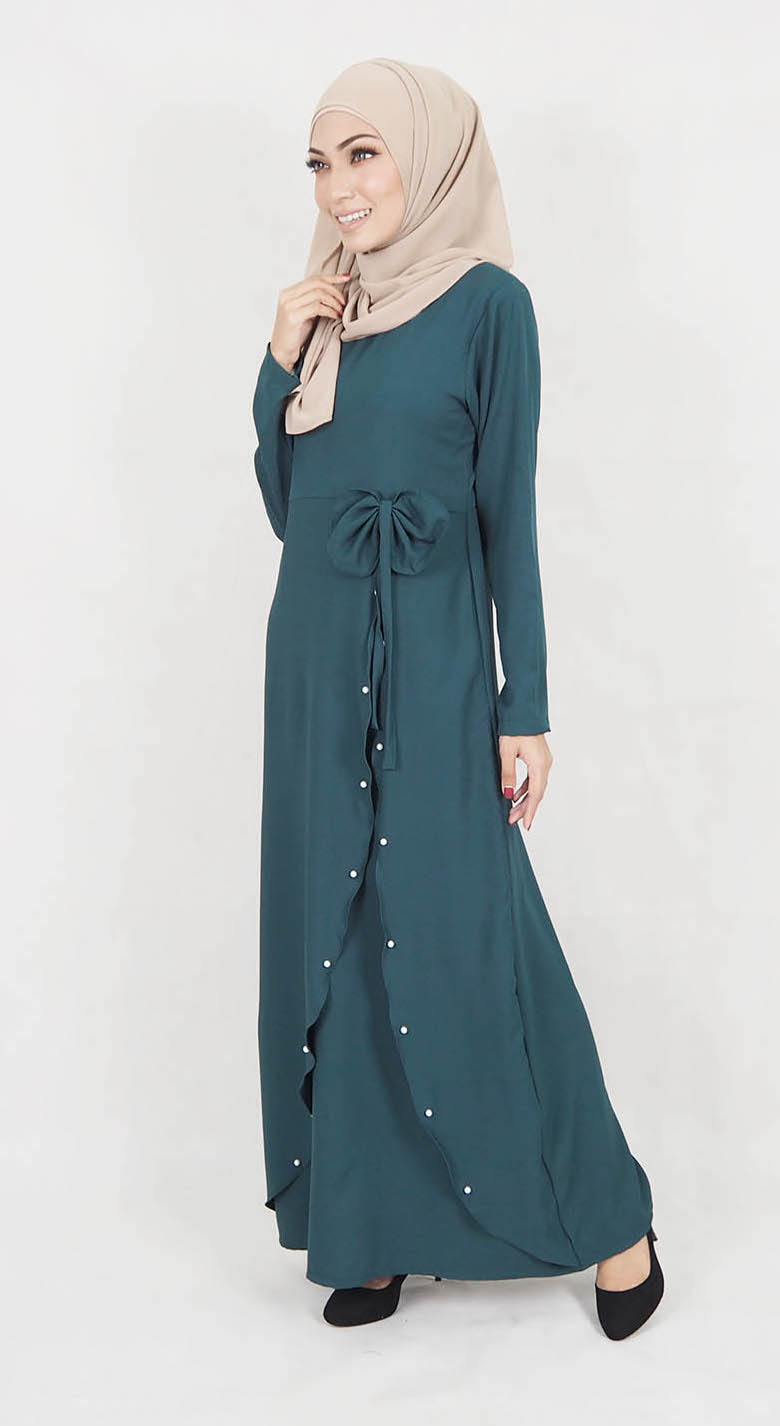SW5013 Pretty Jubah Emerald Green