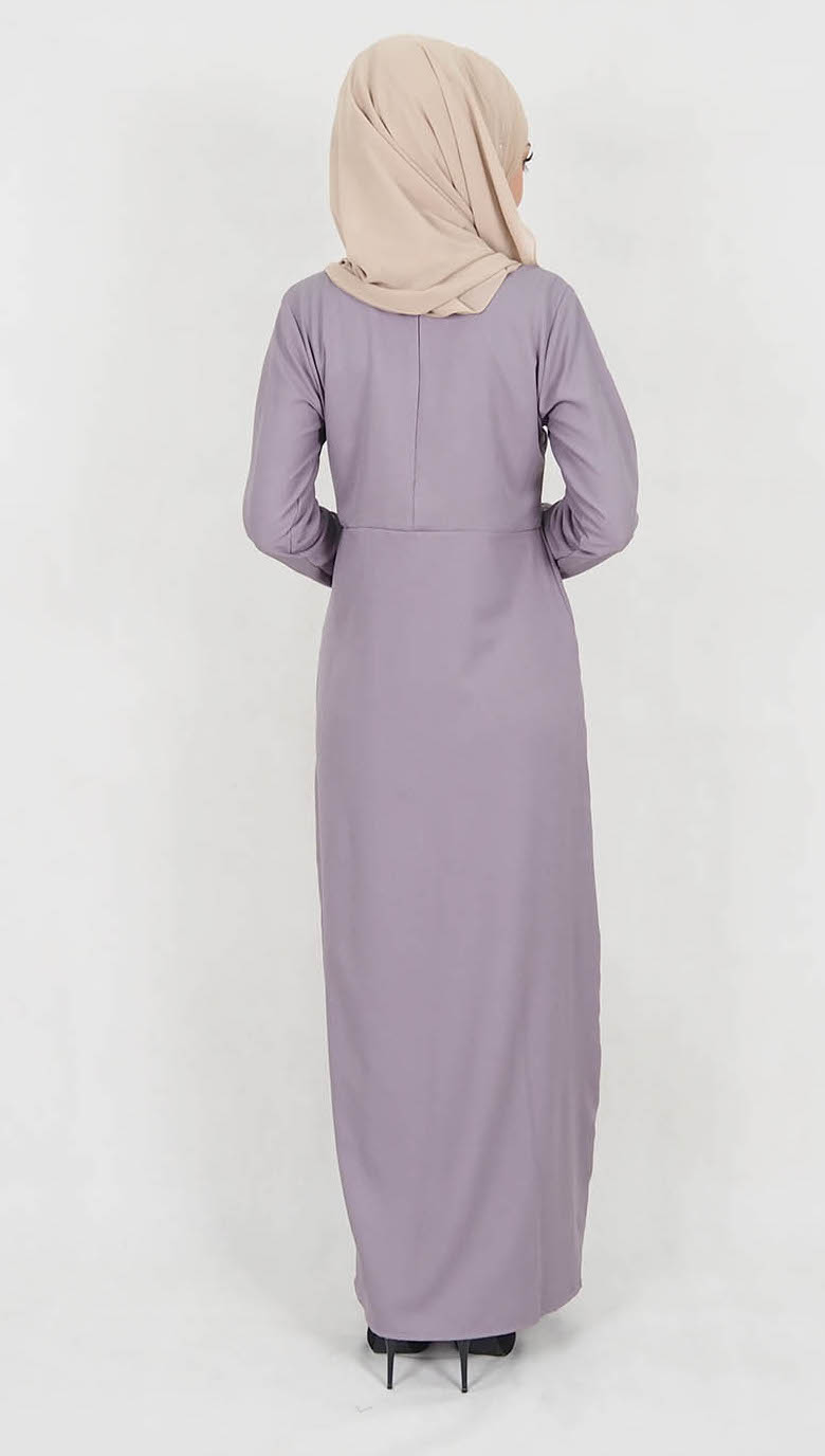 SW5013 Pretty Jubah Grey