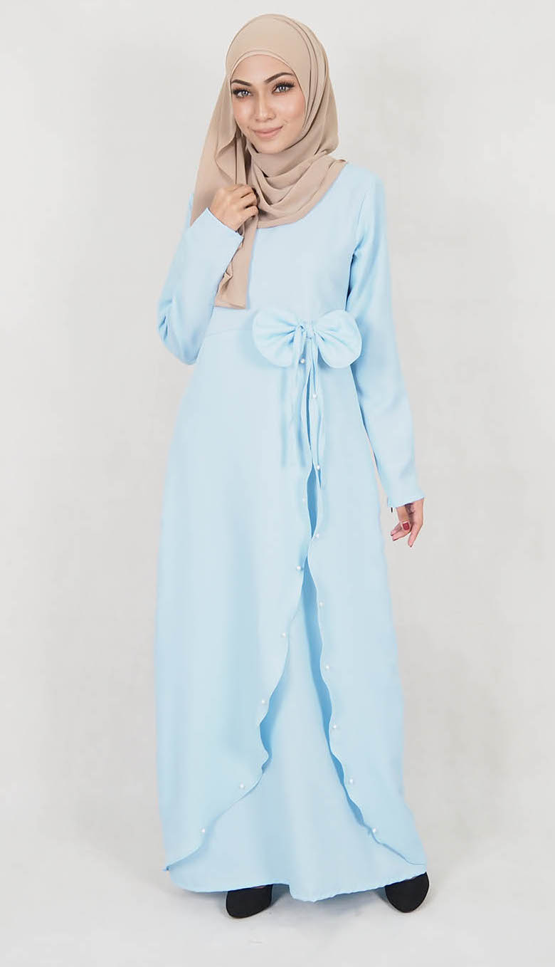 SW5013 Pretty Jubah Light Blue