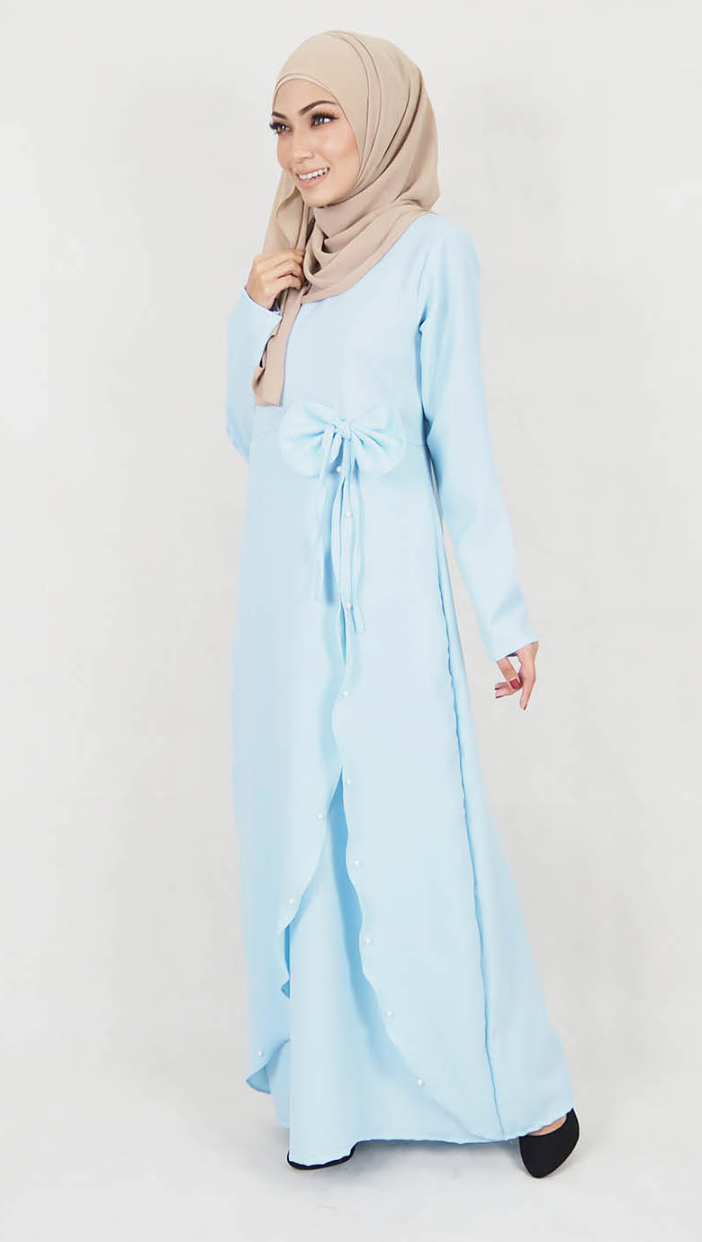 SW5013 Pretty Jubah Light Blue