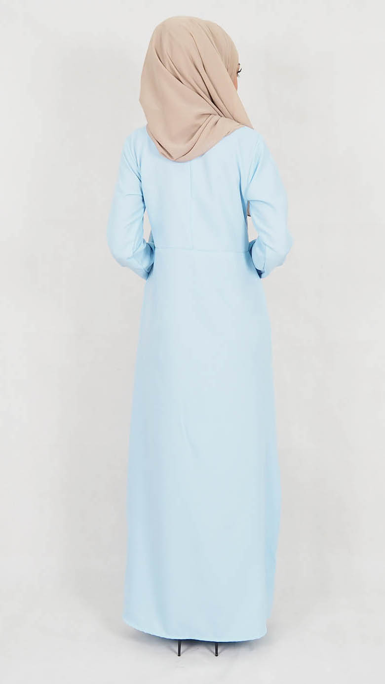 SW5013 Pretty Jubah Light Blue