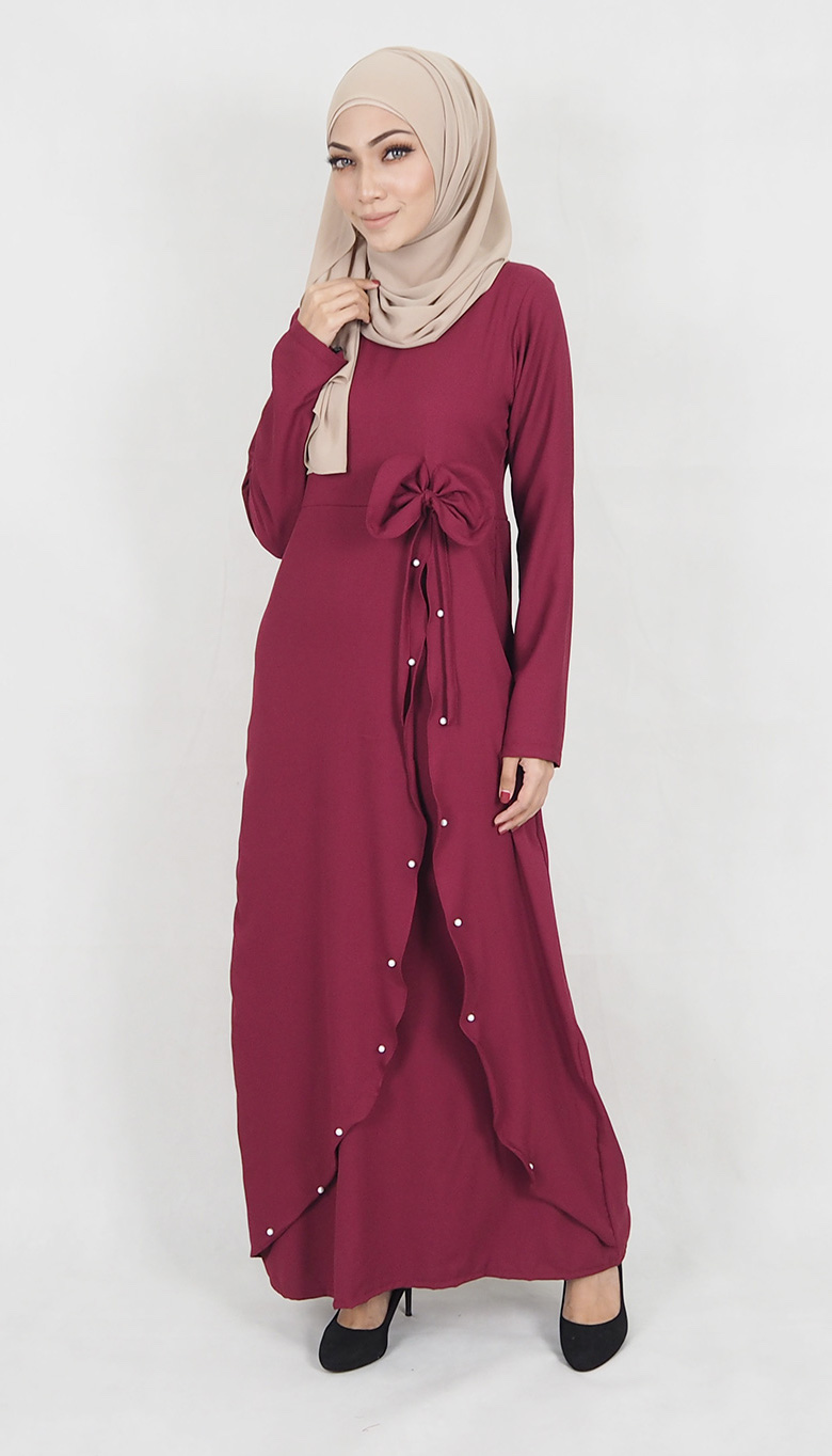 SW5013 Pretty Jubah Maroon