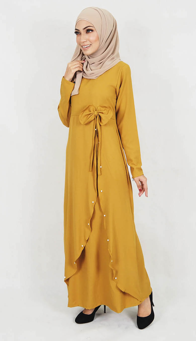 SW5013 Pretty Jubah Mustard