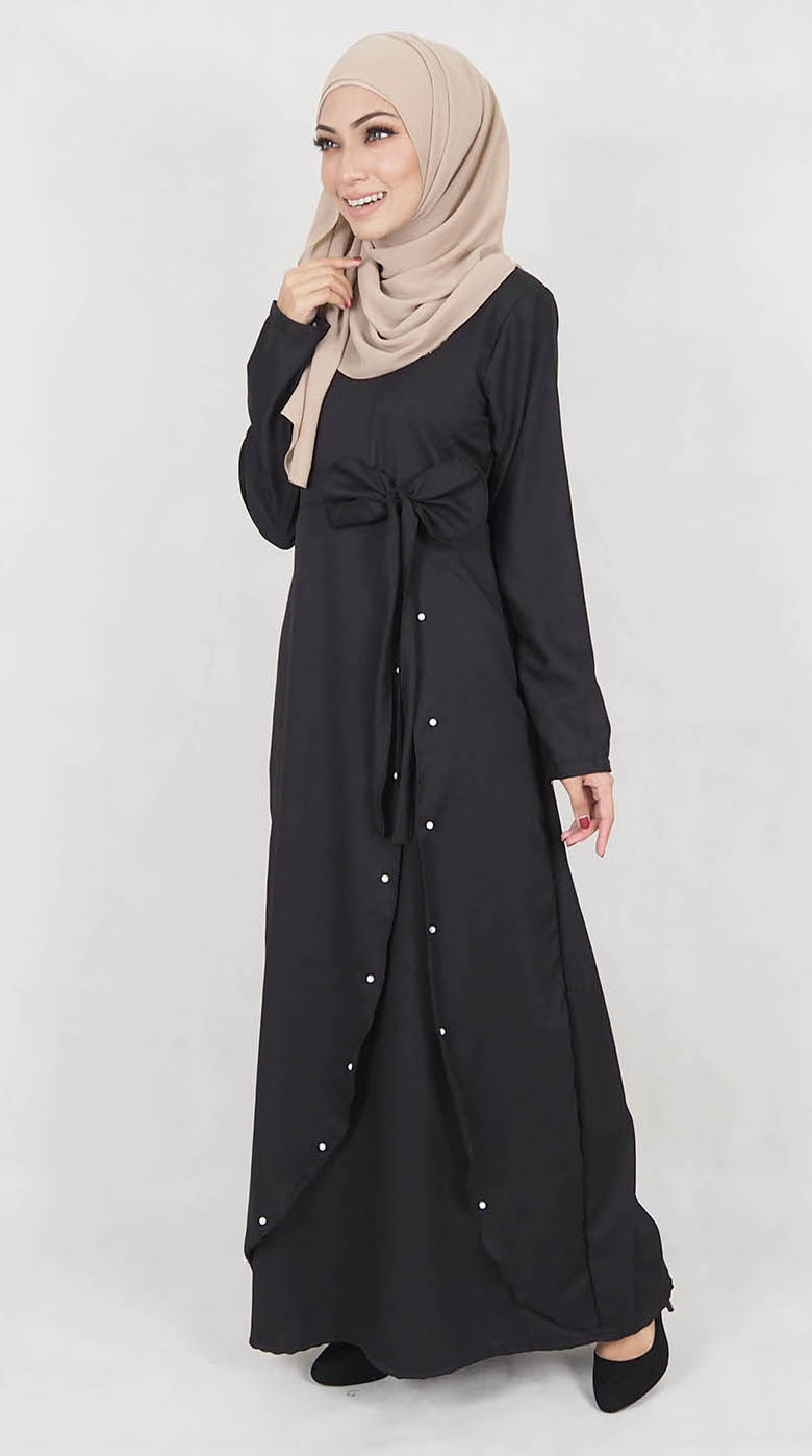 SW5016 Jubah (Plus Size) Black