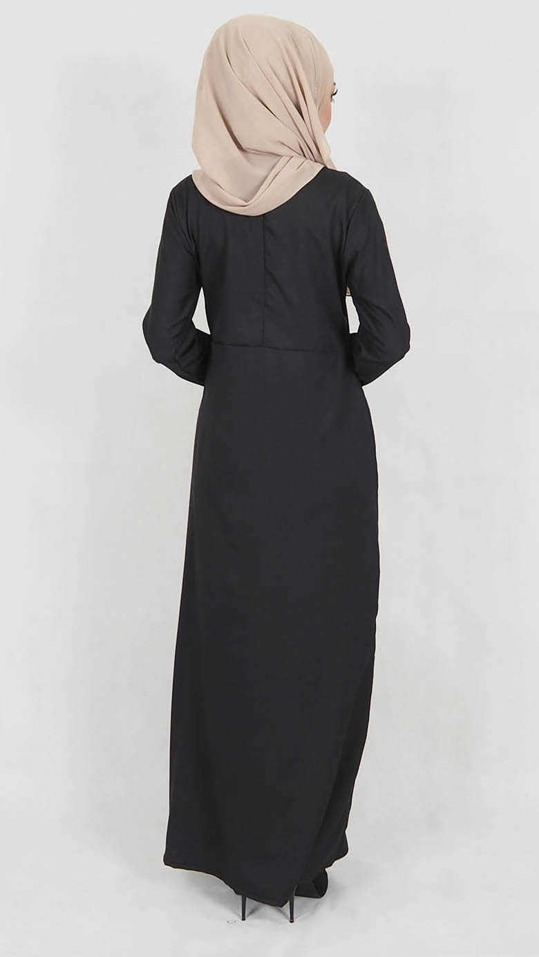SW5016 Jubah (Plus Size) Black