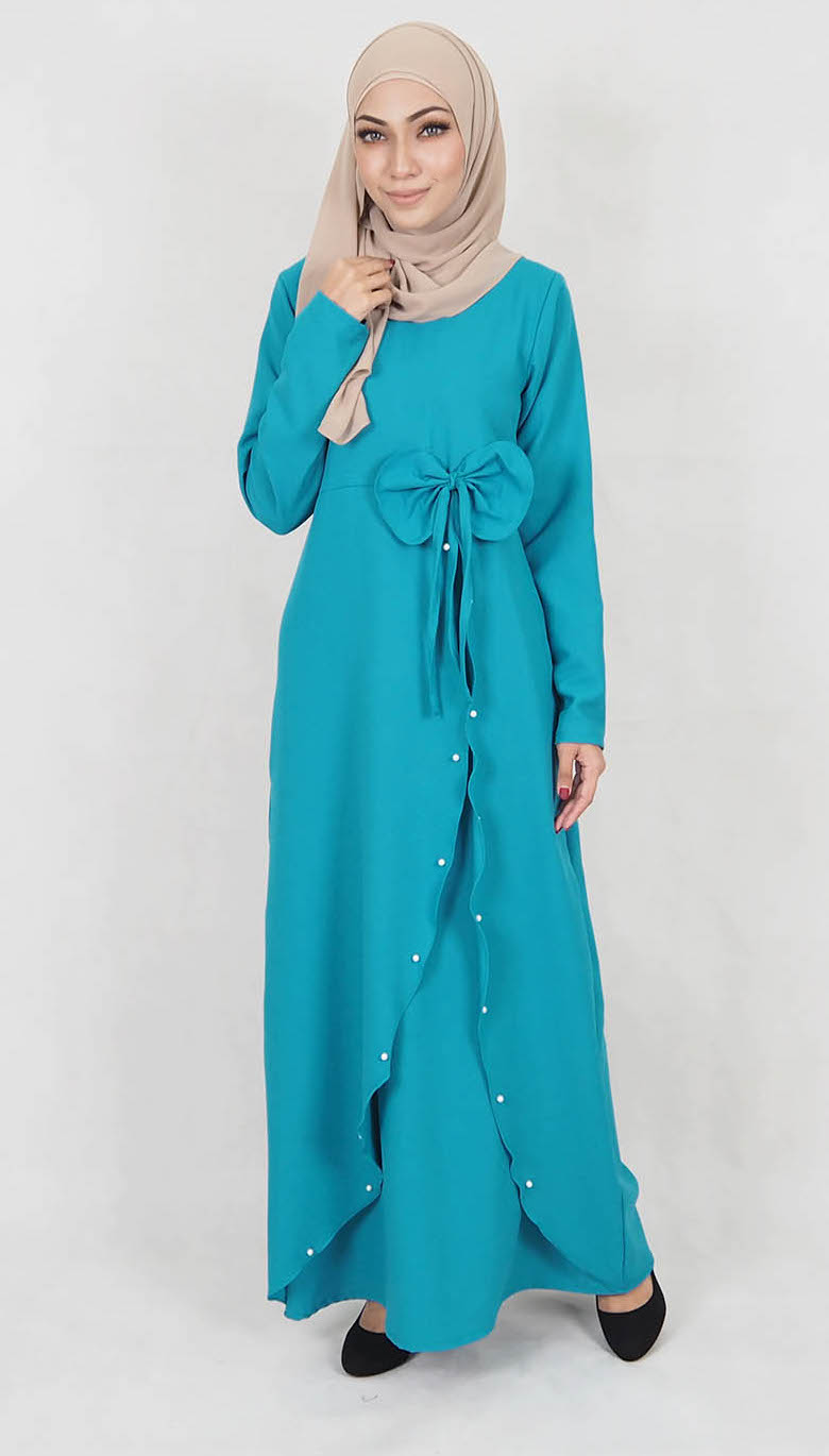 SW5016 Jubah (Plus Size) Dark Green