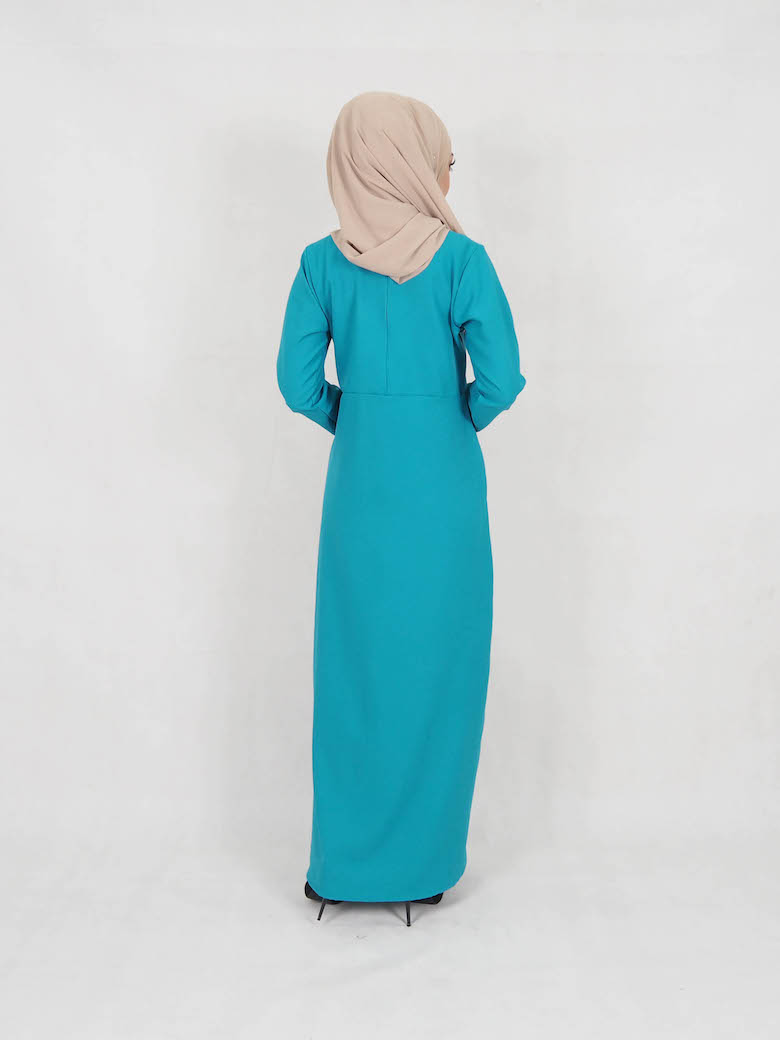 SW5016 Jubah (Plus Size) Dark Green