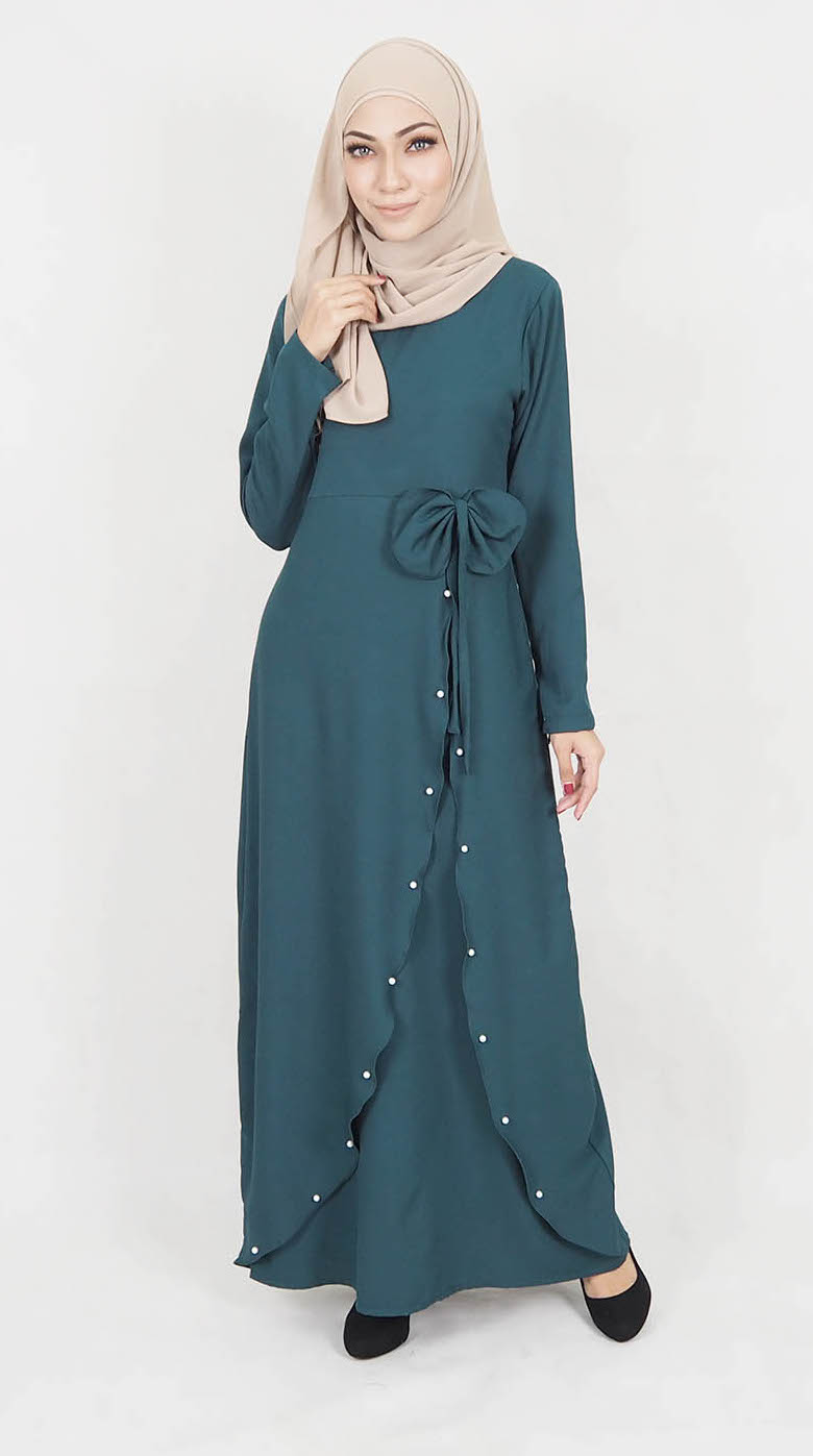 SW5016 Jubah (Plus Size) Emerald Green