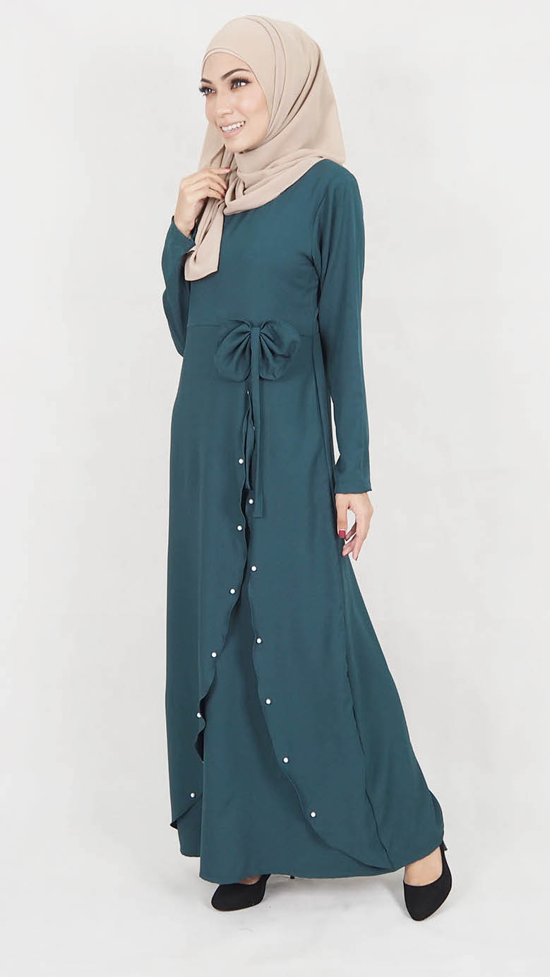 SW5016 Jubah (Plus Size) Emerald Green