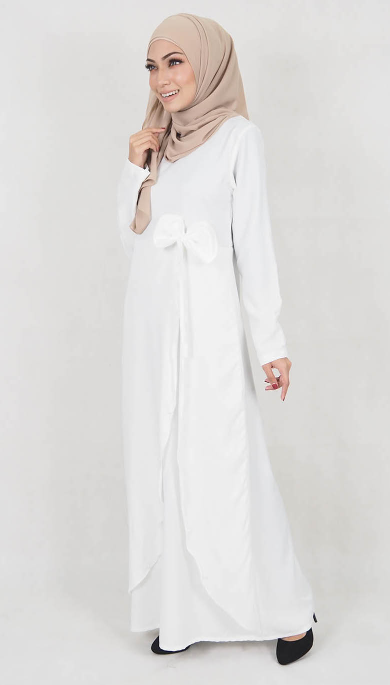SW5016 Jubah (Plus Size) White