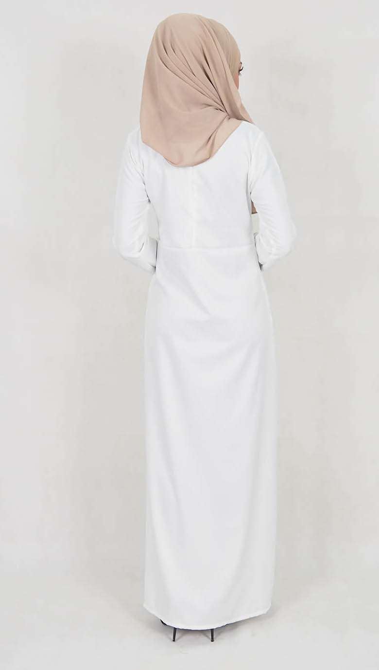 SW5016 Jubah (Plus Size) White