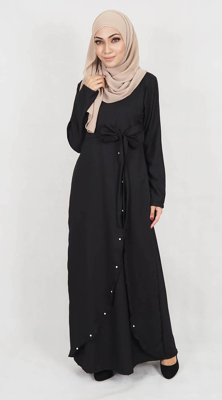 SW5017 Jubah (Plus Size) Black