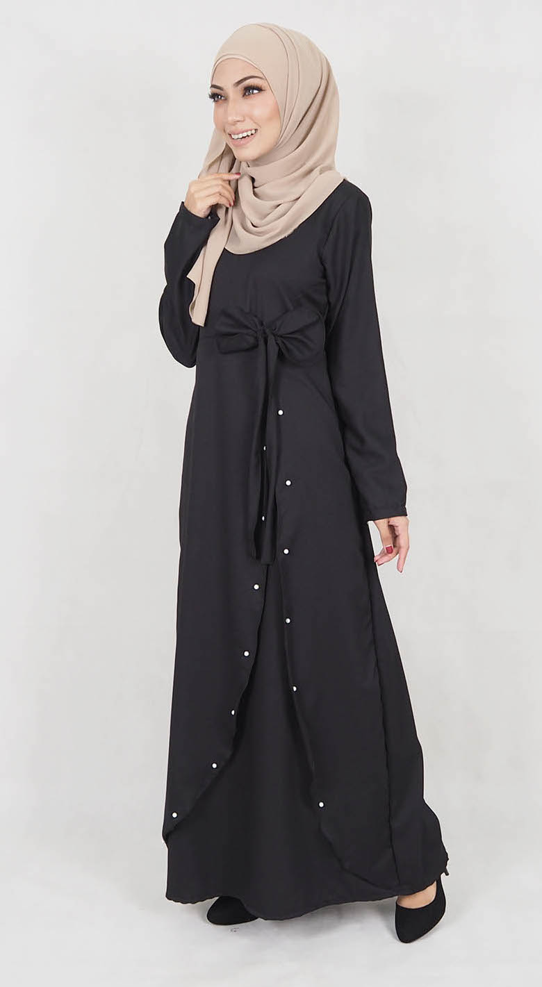 SW5017 Jubah (Plus Size) Black