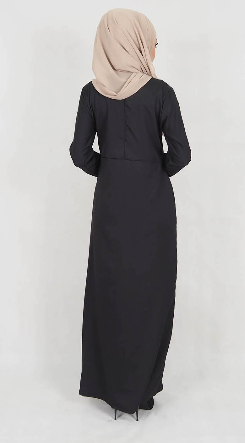 SW5017 Jubah (Plus Size) Black