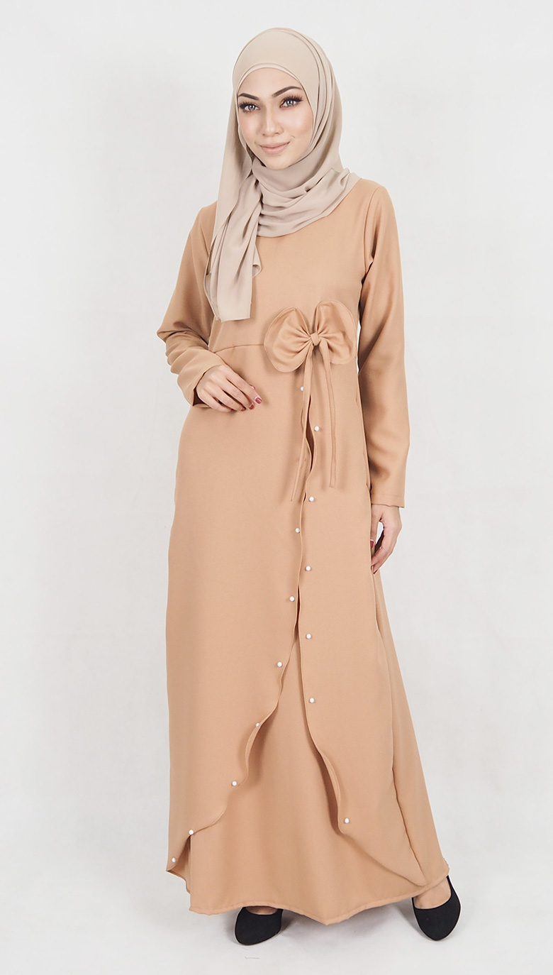SW5017 Jubah (Plus Size) Dark Brown