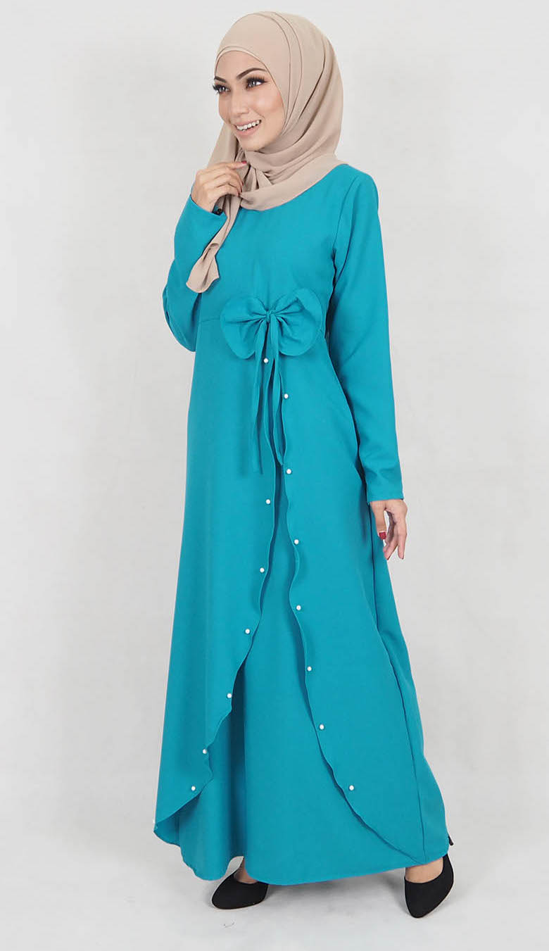 SW5017 Jubah (Plus Size) Dark Green