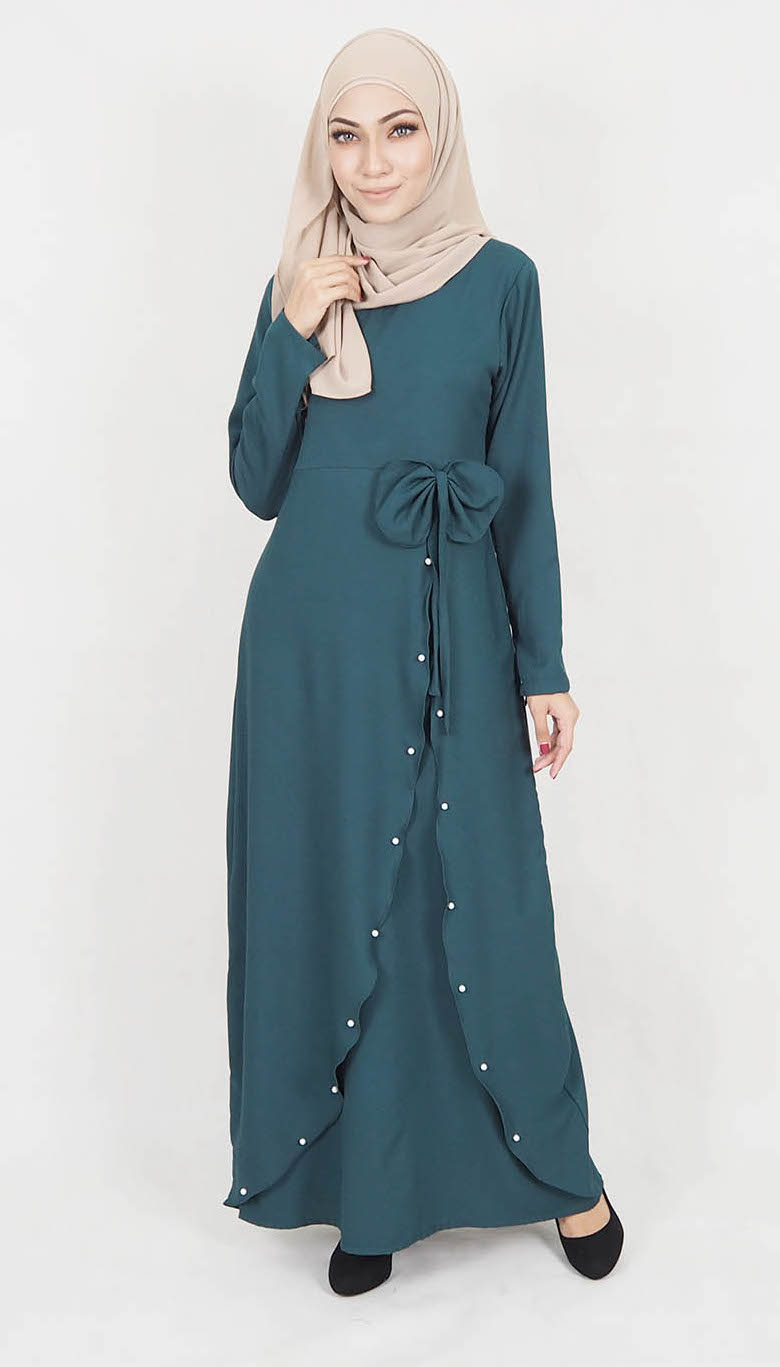 SW5017 Jubah (Plus Size) Emerald Green