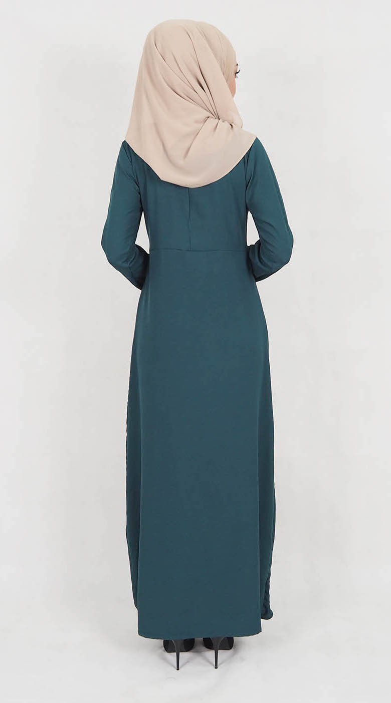 SW5017 Jubah (Plus Size) Emerald Green