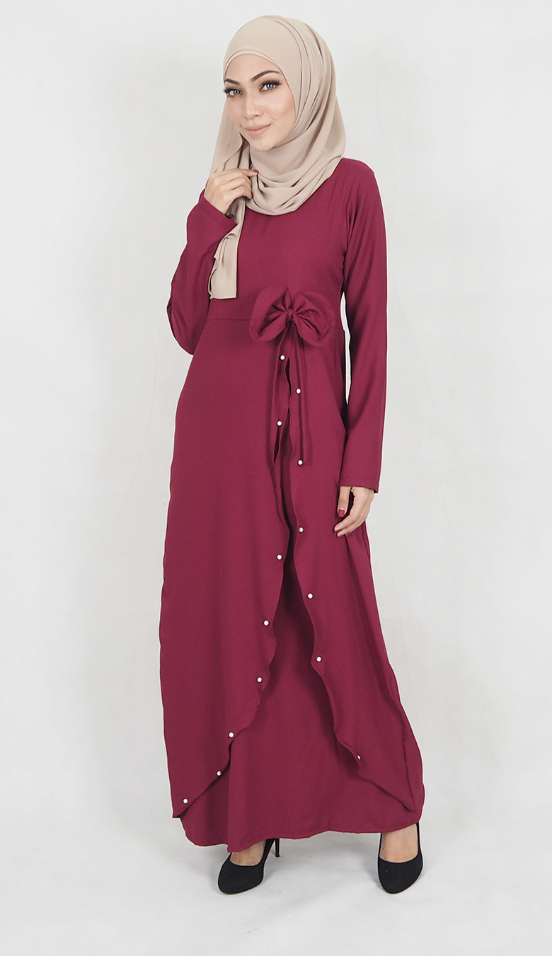 SW5017 Jubah (Plus Size) Maroon