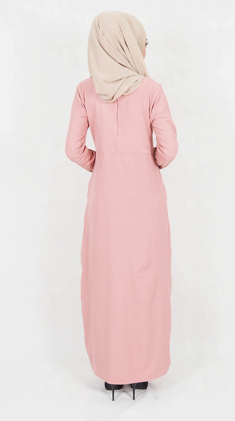 SW5017 Jubah (Plus Size) Pink