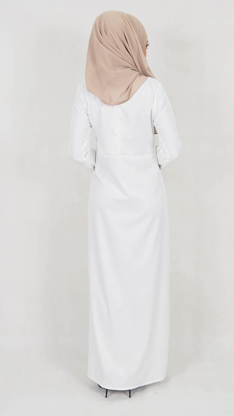 SW5017 Jubah (Plus Size) White