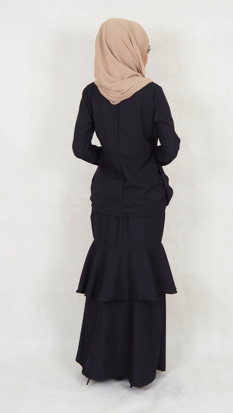 SW5018 Baju Kurung Black